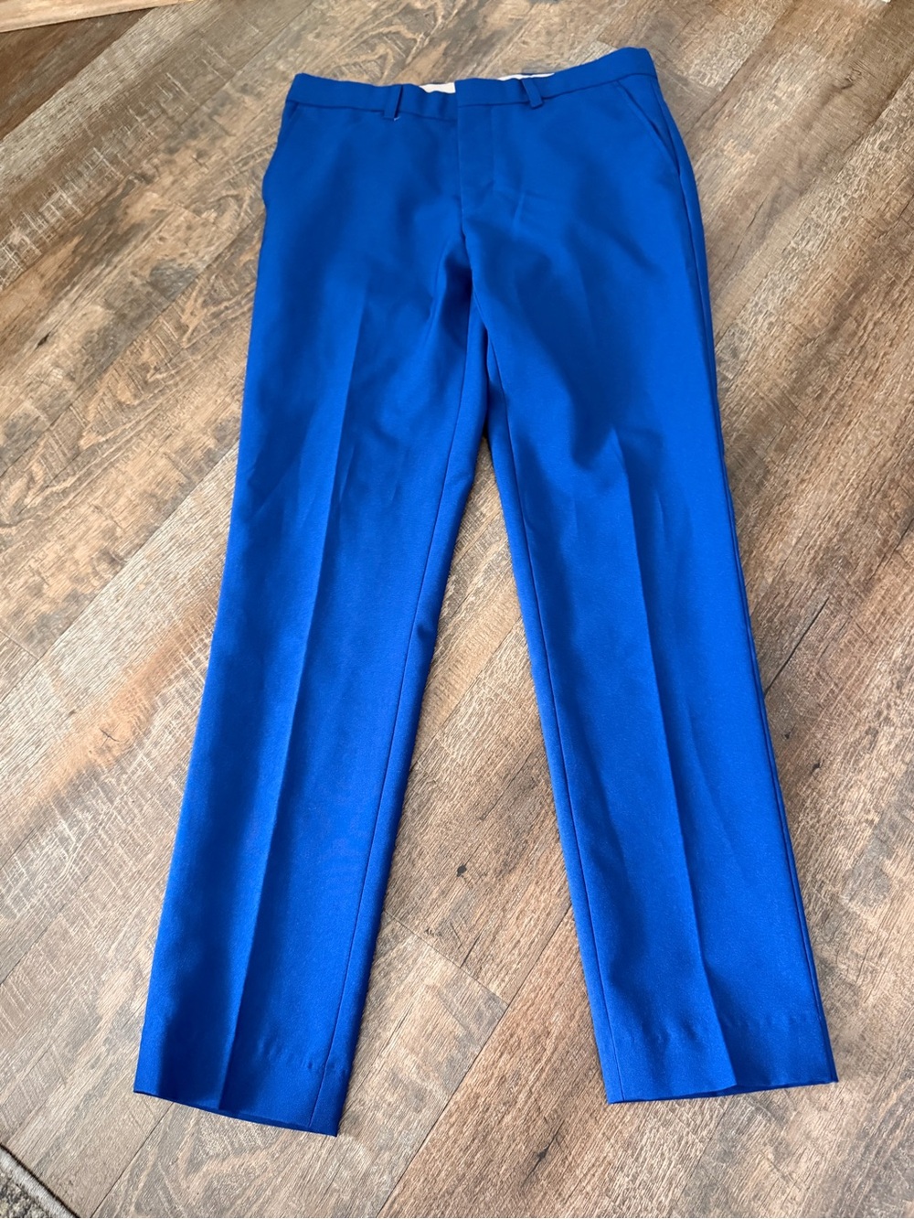 OppoSuits Women’s Size 4 Royal Blue Suit Pants Trousers Straight Leg
